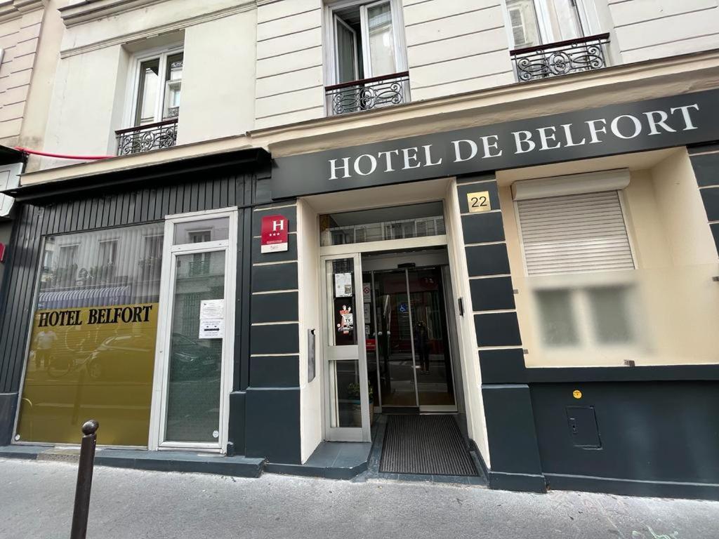 Hotel Belfort Paříž Exteriér fotografie